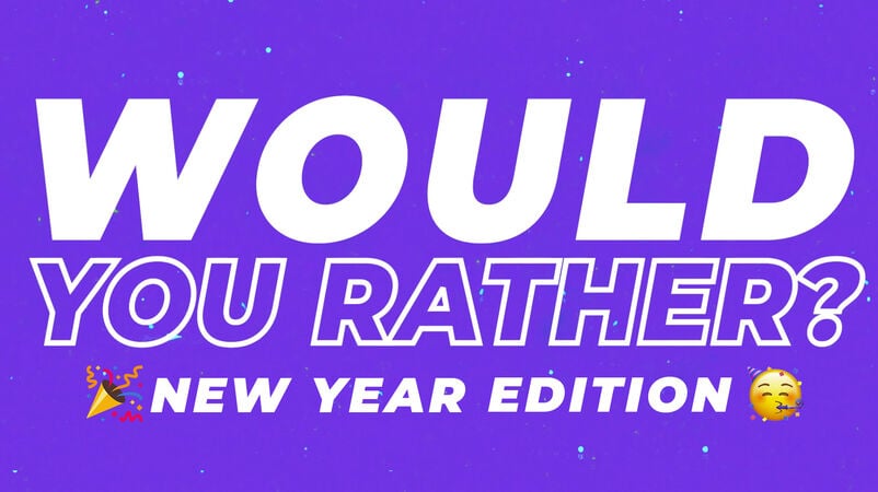 Would You Rather Countdown New Year Emoji Edition